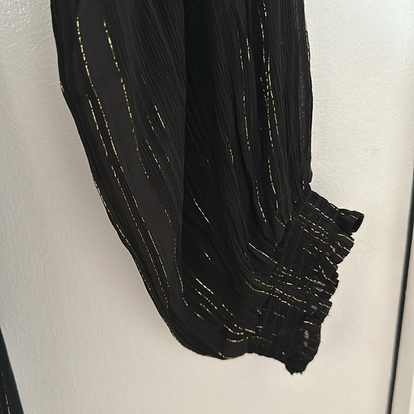 BNWT Smash and Tess Iskra Showstopper Metallic Stripe Dress - Picture 4 of 12